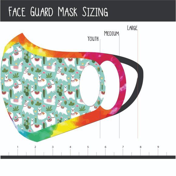 Navy Mask - Lily inspired Fashion foam mask - Picture 2 of 2